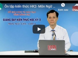 Ôn tập kiến thức HK2- Môn Ngữ Văn - lớp 9